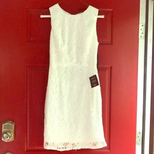 Lulu white lace dress size L